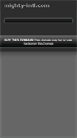 Mobile Screenshot of mighty-intl.com